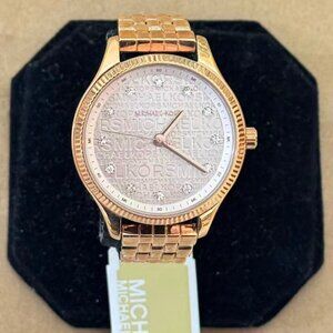 Michael Kors MK6799 Lexington Women's Rose Gold Stainless Steel Watch